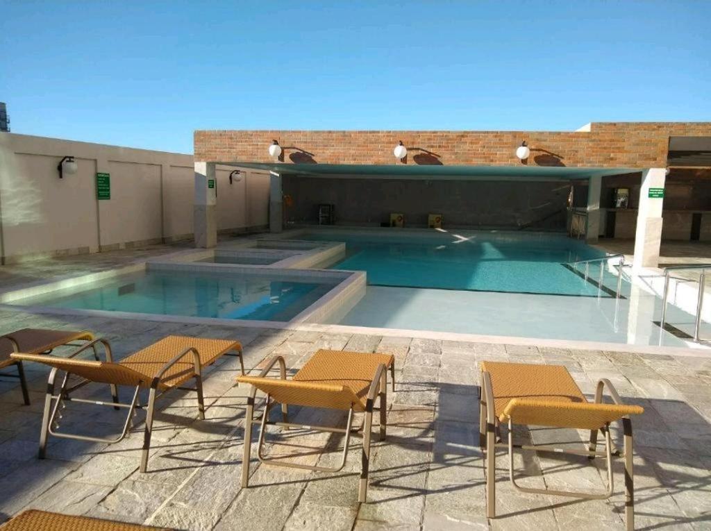 Aparthotel Piazza Diroma Acesso Diroma Acqua Park Gratuito Star Temporada Caldas Novas Exterior foto