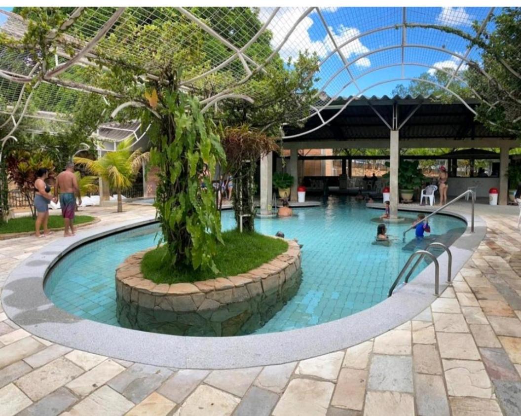 Aparthotel Piazza Diroma Acesso Diroma Acqua Park Gratuito Star Temporada Caldas Novas Exterior foto