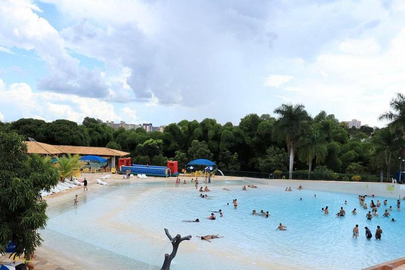 Aparthotel Piazza Diroma Acesso Diroma Acqua Park Gratuito Star Temporada Caldas Novas Exterior foto