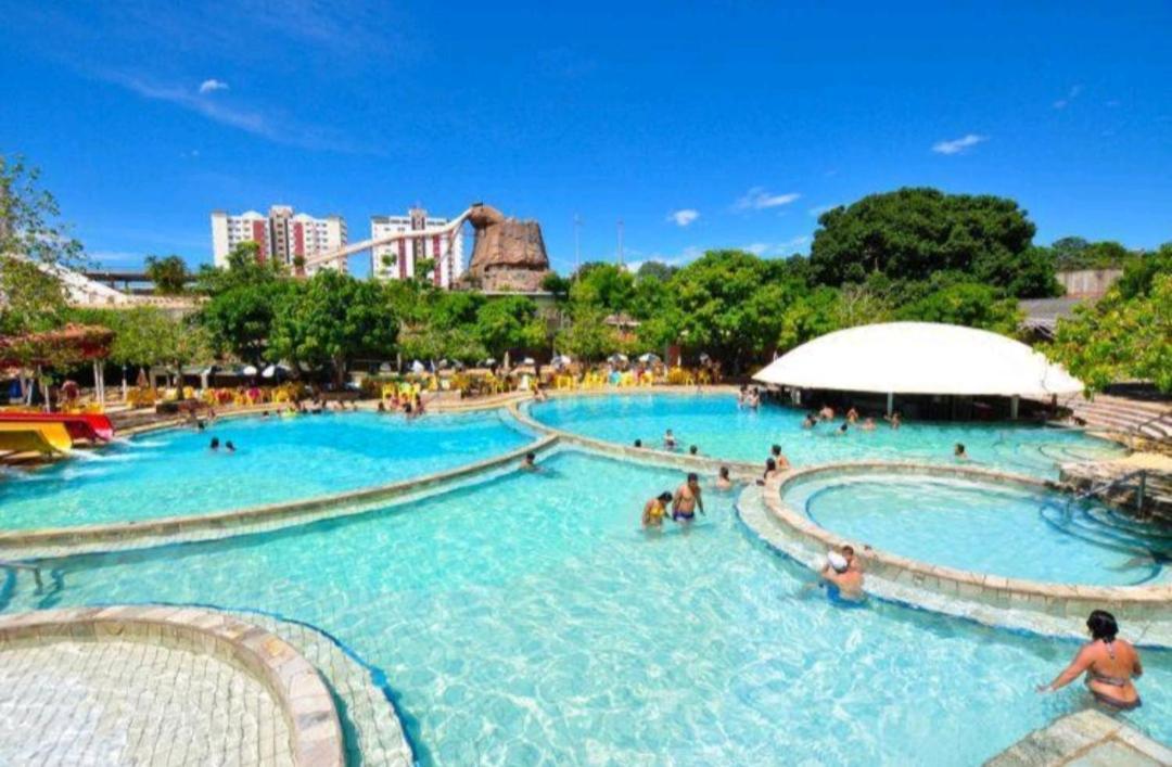 Aparthotel Piazza Diroma Acesso Diroma Acqua Park Gratuito Star Temporada Caldas Novas Exterior foto