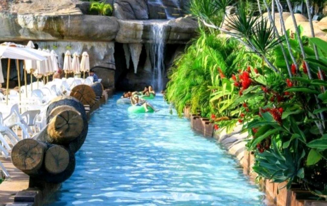 Aparthotel Piazza Diroma Acesso Diroma Acqua Park Gratuito Star Temporada Caldas Novas Exterior foto