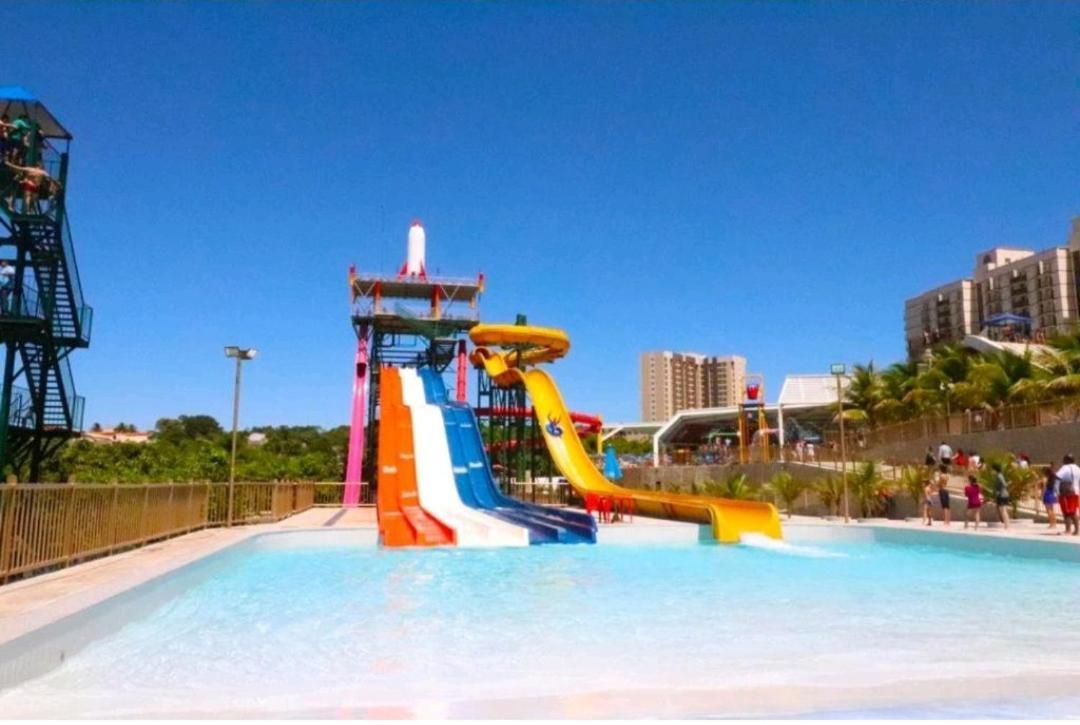 Aparthotel Piazza Diroma Acesso Diroma Acqua Park Gratuito Star Temporada Caldas Novas Exterior foto