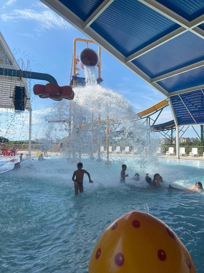 Aparthotel Piazza Diroma Acesso Diroma Acqua Park Gratuito Star Temporada Caldas Novas Exterior foto