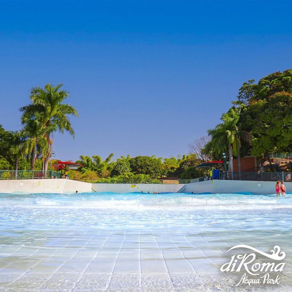 Aparthotel Piazza Diroma Acesso Diroma Acqua Park Gratuito Star Temporada Caldas Novas Exterior foto
