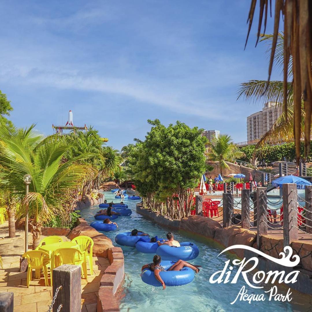 Aparthotel Piazza Diroma Acesso Diroma Acqua Park Gratuito Star Temporada Caldas Novas Exterior foto